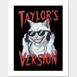 taylors cat version Posters and Art